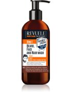 Revuele Men Care Solutions Barber Salon šampon za lase in brado 3v1 300 ml