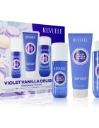 Revuele Violet Vanilla Delight Fragrance Trio Set darilni set za telo za ženske