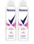 Rexona Bright Bouquet antiperspirant pršilo