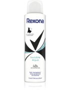 Rexona Invisible Aqua antiperspirant v pršilu proti belim in rumenim madežem 150 ml