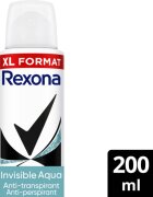 Rexona Invisible Aqua antiperspirant v pršilu proti belim in rumenim madežem 200 ml