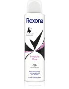 Rexona Invisible Pure antiperspirant v pršilu proti belim in rumenim madežem 150 ml