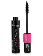 Rimmel Glam´ Eyes Day 2 Night maskara za zgostitev in podaljšanje trepalnic 2 v 1 odtenek 001 Black 9.5 ml