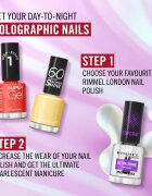 Rimmel Holographic nadlak za nohte z bleščicami 12 ml