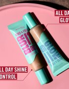 Rimmel Kind & Free Glow It Up lahki vlažilni tekoči puder odtenek 210 Golden Beige 30 ml