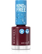 Rimmel Kind & Free lak za nohte odtenek 157 Berry Opulence 8 ml