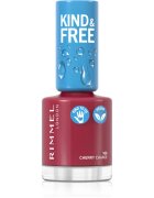 Rimmel Kind & Free lak za nohte odtenek 166 Cherry Chance 8 ml