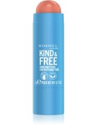 Rimmel Kind & Free večnamensko ličilo za oči ustnice in obraz odtenek 002 Peachy Cheeks 5 g