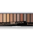 Rimmel Magnif’ Eyes paleta senčil za oči odtenek 001 Nude Edition 14.16 g