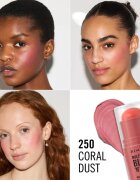 Rimmel Multi-Tasker Blush'N'brush rdečilo v paličici s čopičem odtenek 250 Coral Dust 8 g