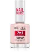 Rimmel Nail Nurse 2-in-1 podlaga za lak z učvrstitvenim učinkom 12 ml