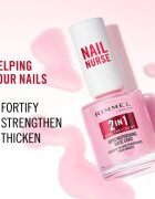 Rimmel Nail Nurse 2-in-1 podlaga za lak z učvrstitvenim učinkom 12 ml