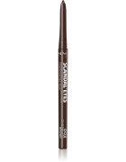 Rimmel Scandal'Eyes samodejni svinčnik za oči odtenek 002 Chocolate Brown 0.35 g