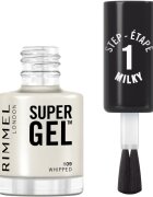Rimmel Super Gel gel lak za nohte brez uporabe UV/LED lučke odtenek 109 Whipped 12 ml