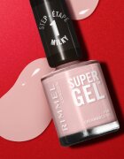 Rimmel Super Gel gel lak za nohte brez uporabe UV/LED lučke odtenek 110 Cream & Blend 12 ml