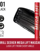 Rimmel Thrill Seeker Mega Lift maskara za volumen odtenek 001 Black 10 ml