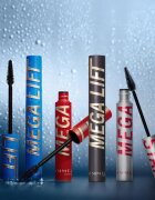 Rimmel Thrill Seeker Mega Lift vodoodporna maskara za volumen in privihanje trepalnic odtenek 004 Waterproof Black 10 ml