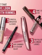 Rimmel Wonder'Freeze gelasta maskara za obrvi odtenek 003 Medium Brown 6 g