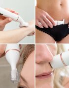 RIO Go Smooth 4-in-1 Lady Shaver & Bikini Trimmer ženski brivnik 4 v 1 1 kos