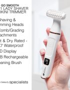 RIO Go Smooth 4-in-1 Lady Shaver & Bikini Trimmer ženski brivnik 4 v 1 1 kos