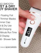 RIO Go Smooth Wet & Dry Lady Shaver ženski brivnik 1 kos