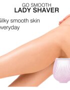 RIO Go Smooth ženski brivnik Pink Chrome 1 kos