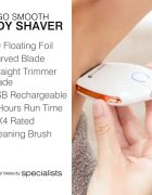 RIO Go Smooth ženski brivnik White Rose 1 kos