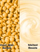 RIO Hard Wax Beads Honey voščene pečke za depilacijo 500 g