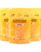 RIO Hard Wax Beads Honey voščene pečke za depilacijo 5x100 g