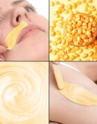 RIO Hard Wax Beads Honey voščene pečke za depilacijo 5x100 g