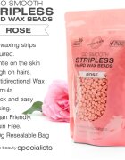 RIO Hard Wax Beads Rose voščene pečke za depilacijo 500 g