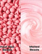 RIO Hard Wax Beads Rose voščene pečke za depilacijo 500 g