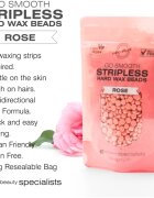 RIO Hard Wax Beads Rose voščene pečke za depilacijo 5x100 g