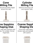 RIO Precision Pro Electric Nail File električna pilica za nohte 1 kos
