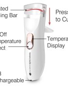 RIO Wow Lash Pro Heated Eyelash Curler kodralnik za trepalnice 1 kos
