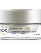 RoC Derm Correxion Dual Eye krema proti gubam za predel okoli oči 2 v 1 2x10 ml
