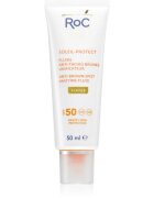 RoC Soleil Protect Anti Brown Spots Unifying Fluid Tinted toniran fluid za poenotenje kože SPF 50 z vitaminom C 50 ml