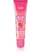 Rude Cosmetics Berry Juicy vlažilni balzam za ustnice odtenek Strawberry 10 ml