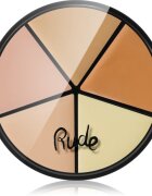 Rude Cosmetics Fabulous Concealer Wheel paleta korektorjev odtenek Light 7.5 g