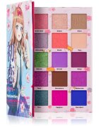 Rude Cosmetics Manga Collection Pigments & Shadows Palette paleta senčil za oči odtenek First Love Diary 22 g
