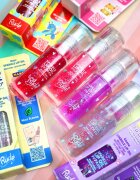 Rude Cosmetics Manga Collection Sparkle Lip Oil tonirno olje za ustnice z vlažilnim učinkom odtenek Grape 4 g