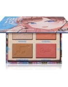Rude Cosmetics Manga Face Palette večnamenska paleta za obraz odtenek Clever Kirei-Sama 11.2 g