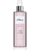 s.Oliver So Pure Pure Clean pršilo za telo za ženske 250 ml