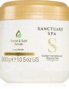 Sanctuary Spa Golden Sandalwood solni piling za telo 300 g