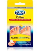 Scholl Callus blazinice za občutljive predele stopala 4 kos