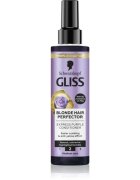 Schwarzkopf Gliss Blonde Hair Perfector balzam brez spiranja za nevtralizacijo rumenih odtenkov 200 ml