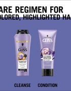Schwarzkopf Gliss Blonde Hair Perfector šampon za lase za nevtralizacijo rumenih odtenkov 250 ml