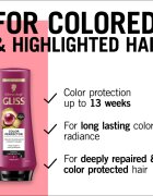 Schwarzkopf Gliss Color Perfector zaščitni balzam za barvane lase 200 ml