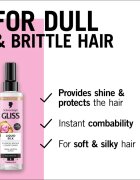 Schwarzkopf Gliss Liquid Silk balzam brez spiranja za krepitev in sijaj las 200 ml