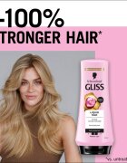 Schwarzkopf Gliss Liquid Silk regeneracijski balzam za krepitev in sijaj las 200 ml